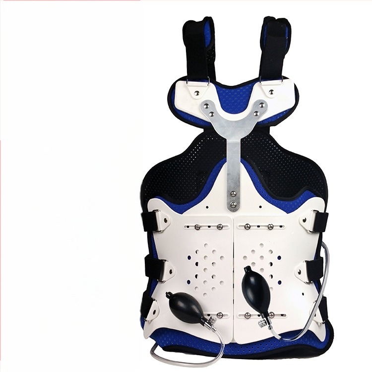 Corset de fixare toraco-lombar - respirabil din polipropilen, model XYZ, pentru fracturi de compresie ale coloanei, recuperare spinală, încălzire cu infraroșu îndepărtat