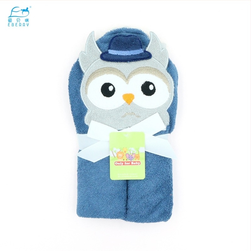 Pătură- prosop de baie pentru bebeluși, 100% bumbac, 350gsm, pentru sugari 1–3 ani, stil Cartoon, personalizare disponibilă