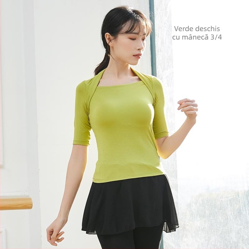 Costum modern de dans pentru dans contemporan - țesătură Rayon Modal, 93% viscose; căptușeală Rayon Modal 93%; potrivit pentru balet și dans etnic; sezoane: Vară, Primăvară, Toamnă