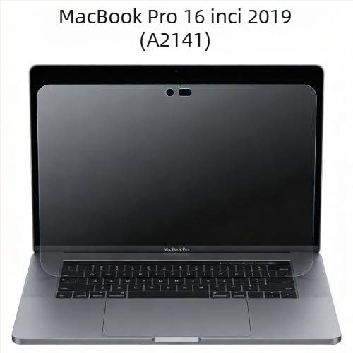 Protecție ecran temperată pentru MacBook Pro/Air — prelucrare mecanică, proces OEM, greutate ~50 g