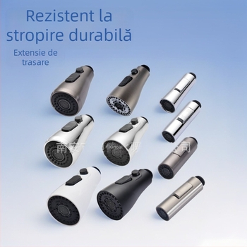 Cap de pulverizare pentru robinetul retractabil de bucătărie (material ABS, protecție împotriva stropilor)