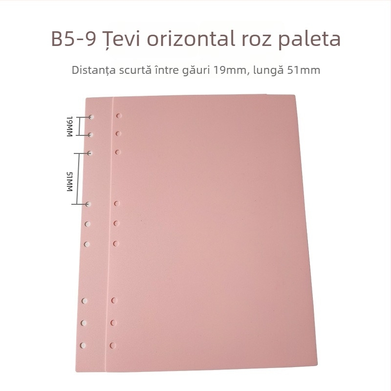 Xin Wanren Copertă din plastic pentru legare cu 26 de găuri