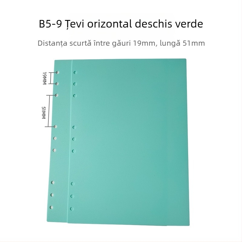 Xin Wanren Copertă din plastic pentru legare cu 26 de găuri