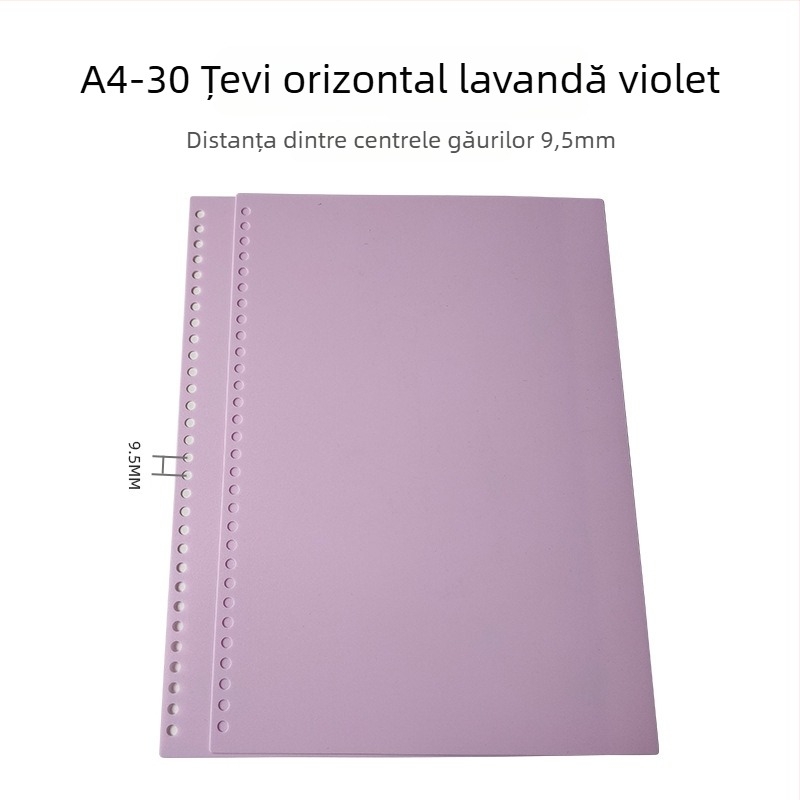 Xin Wanren Copertă din plastic pentru legare cu 26 de găuri