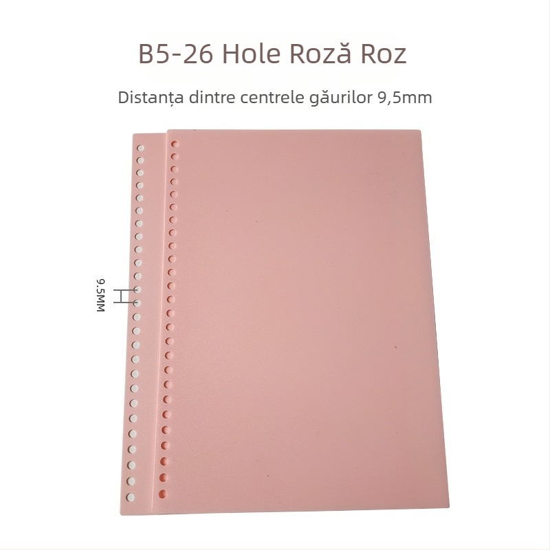 Xin Wanren Copertă din plastic pentru legare cu 26 de găuri