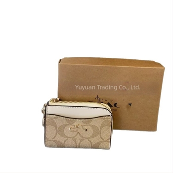 Holder pentru card din piele naturală, 1 compartiment pliabil, piele split de vită, căptușeală poliester, Primăvara 2023