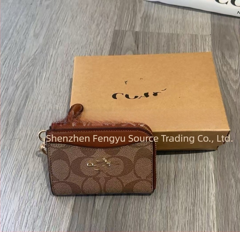 Holder pentru card din piele naturală, 1 compartiment pliabil, piele split de vită, căptușeală poliester, Primăvara 2023