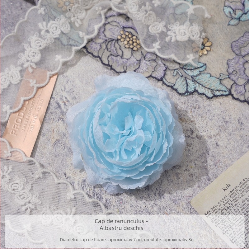 Accesoriu DIY pentru păr cu floare de bujor din mătase – agrafă pentru păr, decor pentru fotografii, utilizare: ținute de acasă, Brand Yixuan, Model 18904525367