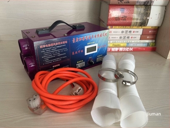 Ventilator încălzitor auto, universal 48V/60V/72V, pentru dezghețare și îndepărtarea zăpezii