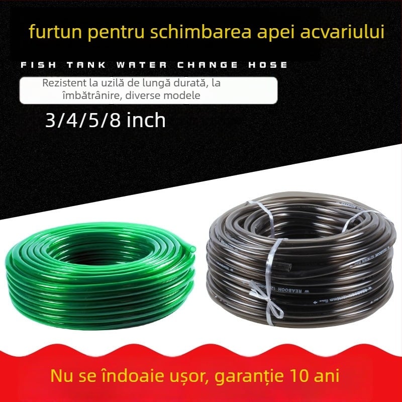 Furtun de înlocuire pentru butoiul de filtrare - Real Stone, Plastic, Rezistent la îngheț, Durabil, Greutate 0.5