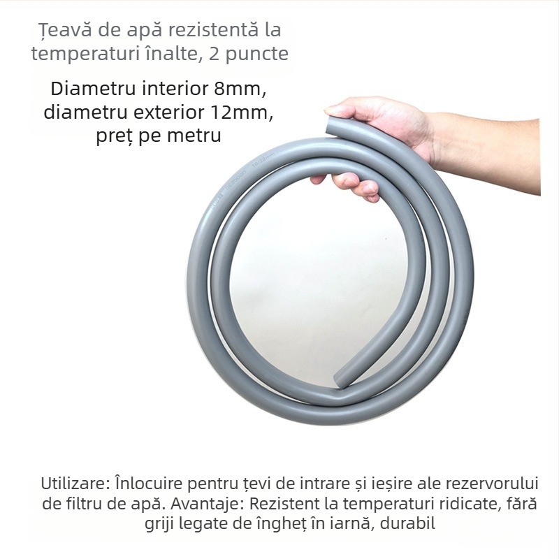 Furtun de înlocuire pentru butoiul de filtrare - Real Stone, Plastic, Rezistent la îngheț, Durabil, Greutate 0.5