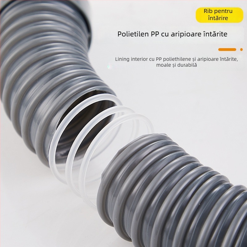 Extensie conductă de drenaj a chiuvetei bucătărie — interfață 45, furtun de drenaj și accesorii