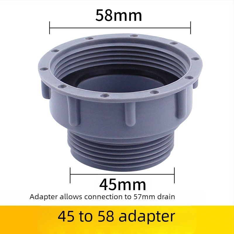 Extensie conductă de drenaj a chiuvetei bucătărie — interfață 45, furtun de drenaj și accesorii