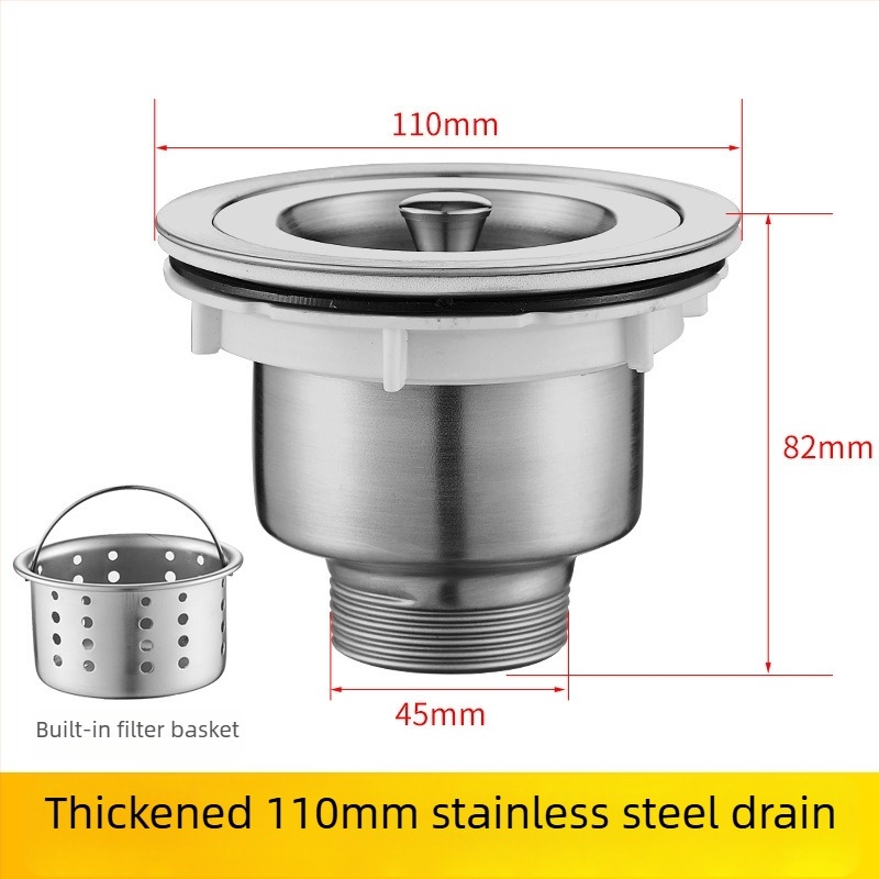 Extensie conductă de drenaj a chiuvetei bucătărie — interfață 45, furtun de drenaj și accesorii