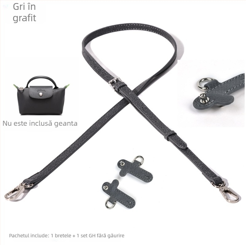 Accesoriu pentru bagaje – PU cu piele gravată, modificare curea fără găuri, curea de umăr mini reglabilă, foarte ușor