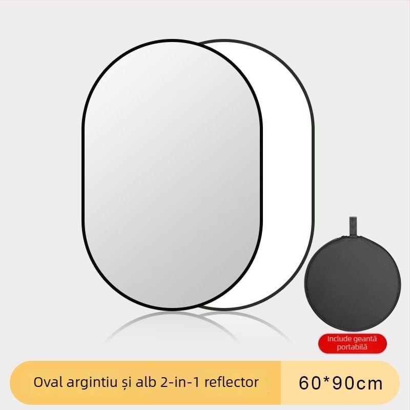 Reflector foto cinci în unu, pliabil și portabil pentru iluminare portret în aer liber