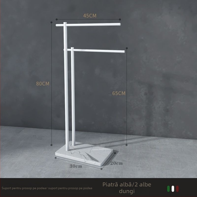 Suport de prosoape de podea din fier, stil chinezesc nou, certificare Watermarks, origine China, certificat nr. 1