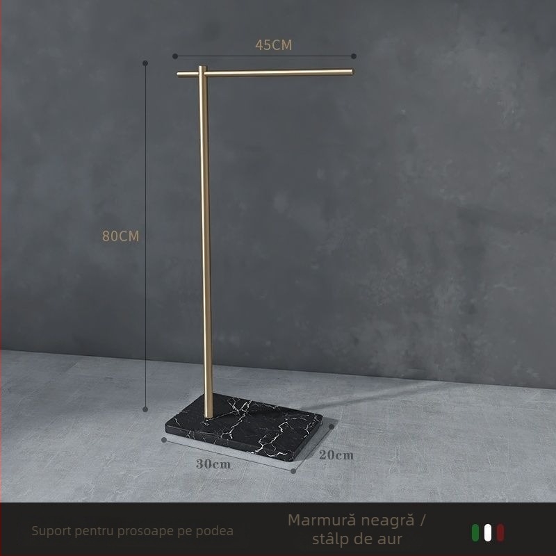 Suport de prosoape de podea din fier, stil chinezesc nou, certificare Watermarks, origine China, certificat nr. 1