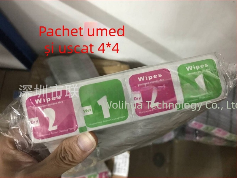 Kit de Curățare cu alcool – Set din 3 piese pentru telefoane mobile, notebookuri și calculatoare