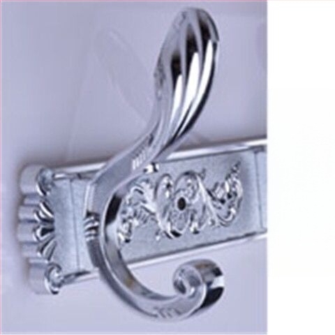 Cuier de perete din aliaj de aluminiu, stil chinezesc, set de două piese, certificat CE