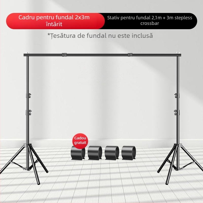 Suport de fundal retractabil pentru fotografierea produselor, greutate 2