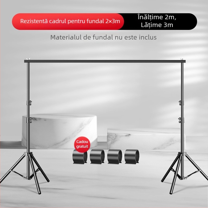 Suport de fundal retractabil pentru fotografierea produselor, greutate 2