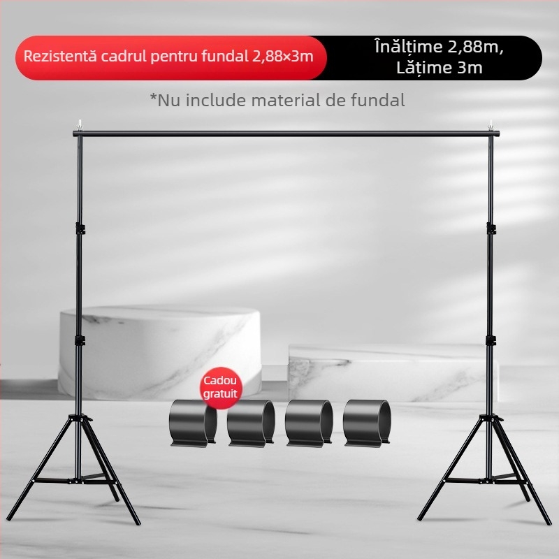 Suport de fundal retractabil pentru fotografierea produselor, greutate 2