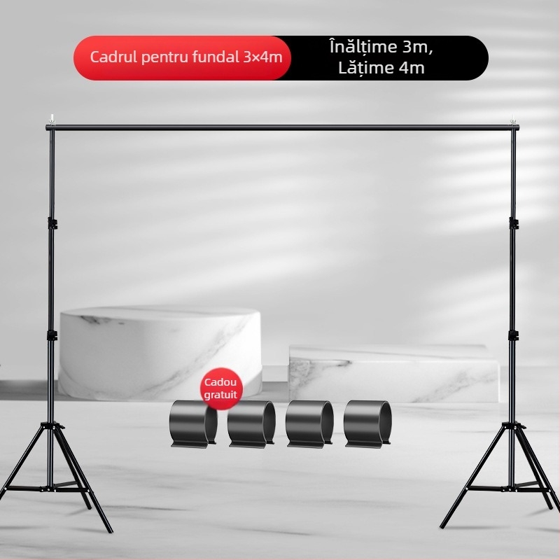Suport de fundal retractabil pentru fotografierea produselor, greutate 2