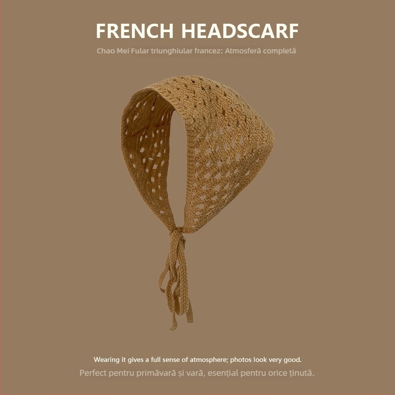 Bandă pentru cap, stil coreean, unisex, acrilic, geometric