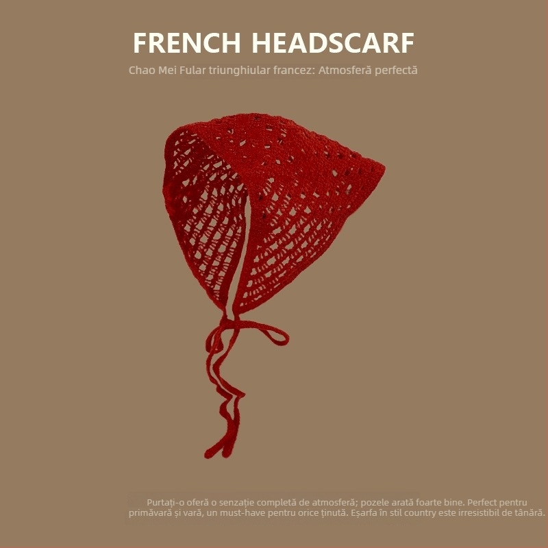 Bandă pentru cap, stil coreean, unisex, acrilic, geometric