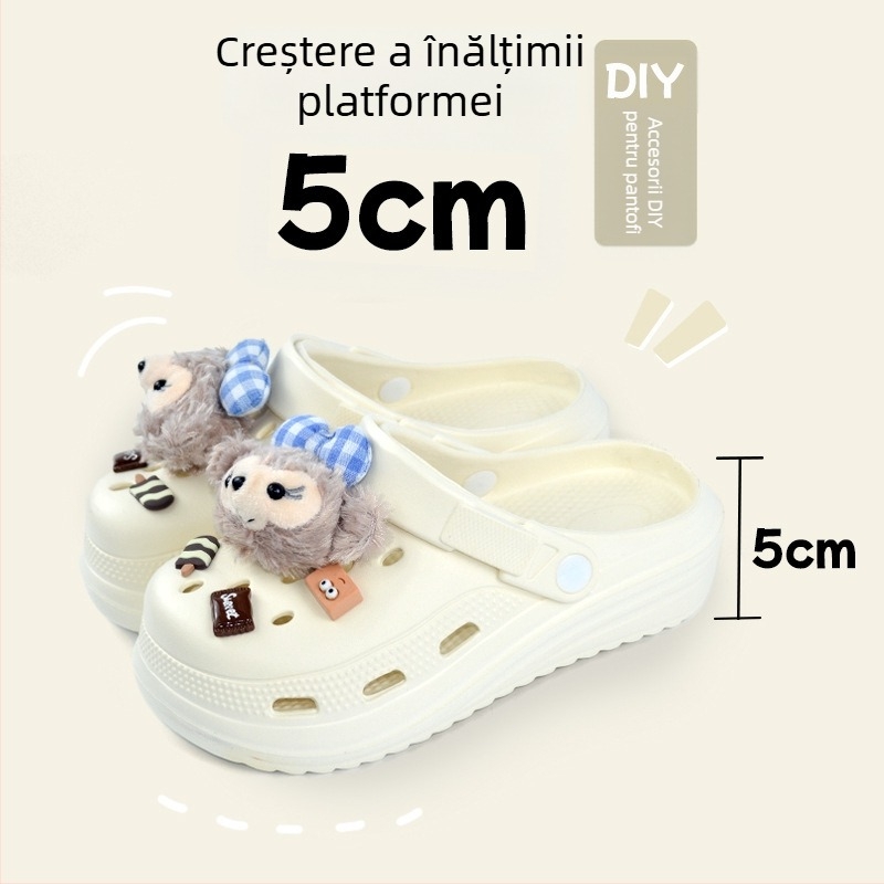 Pantofi de grădină unisex cu partea superioară EVA, respirabili, talpă cu bule