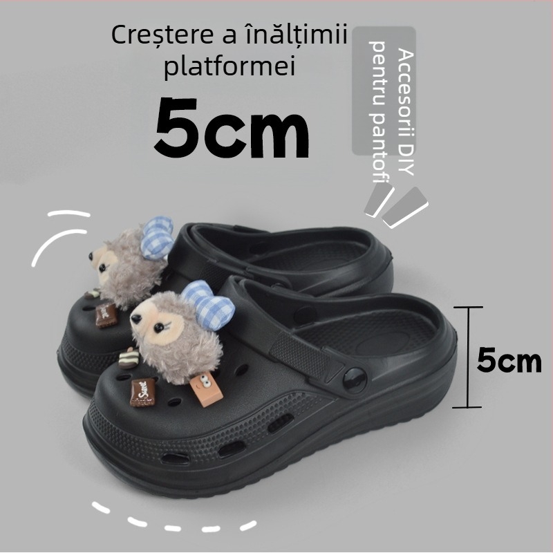 Pantofi de grădină unisex cu partea superioară EVA, respirabili, talpă cu bule