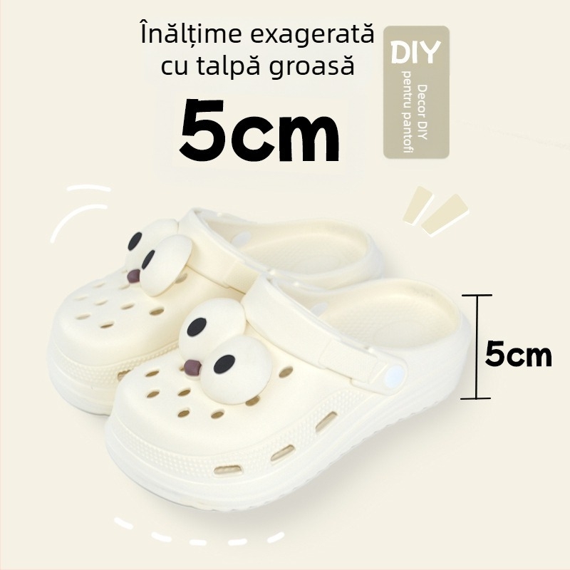 Pantofi de grădină unisex cu partea superioară EVA, respirabili, talpă cu bule
