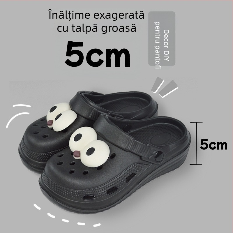 Pantofi de grădină unisex cu partea superioară EVA, respirabili, talpă cu bule