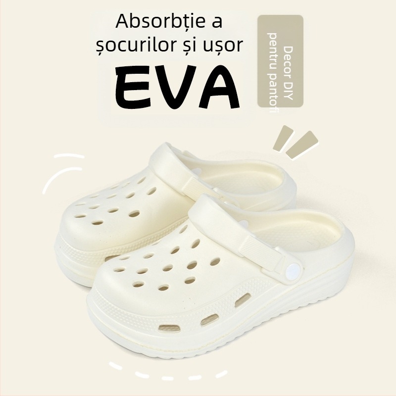 Pantofi de grădină unisex cu partea superioară EVA, respirabili, talpă cu bule