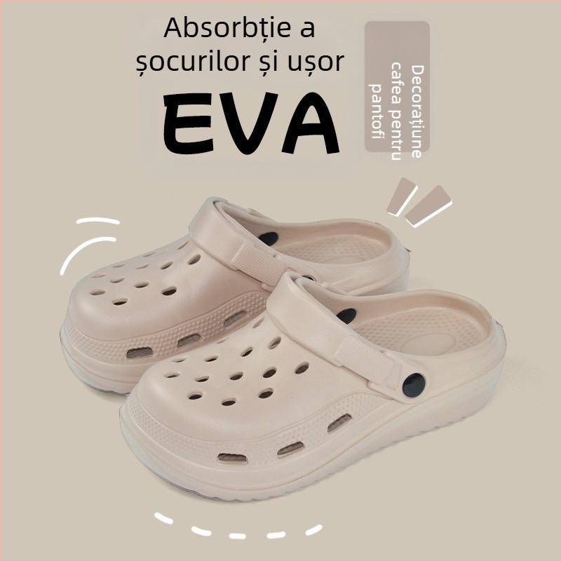 Pantofi de grădină unisex cu partea superioară EVA, respirabili, talpă cu bule