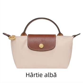 Geantă Dumpling din PU, stil urban simplu, închidere cu fermoar, căptușeală nylon, utilizare zilnică, lansare Primăvara 2025