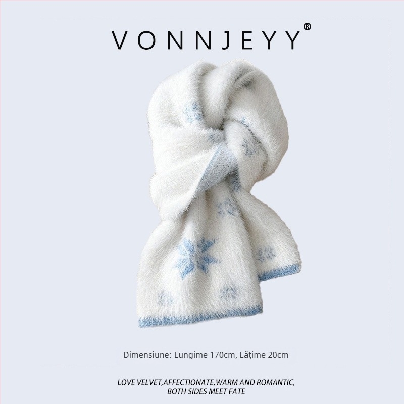 Șal de iarnă pentru femei — warp-knitted, menține căldura, iarnă, țesătură >96%, Origine: Hangzhou, stil urban modern