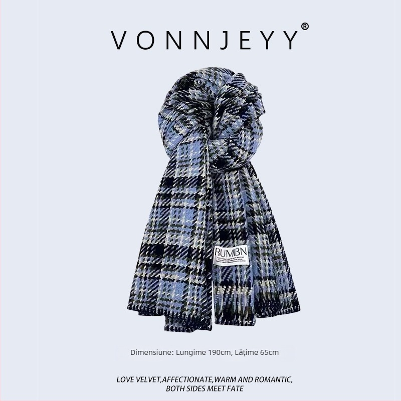 Șal de iarnă pentru femei — warp-knitted, menține căldura, iarnă, țesătură >96%, Origine: Hangzhou, stil urban modern