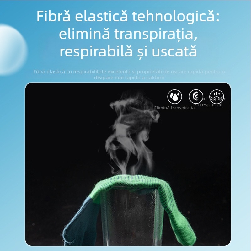 XINPOR șosete de alergare cu cinci degete, Coolmax, uscare rapidă, anti bășici, anti alunecare, antibacteriene, absorbante de transpirație, unisex, lungime medie