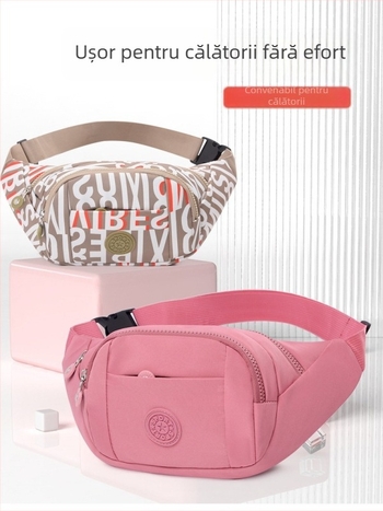 Geantă de talie - stil stradal, nylon, căptușeală poliester, toamnă 2024, călătorii de plăcere (stil stradal, nylon, căptușeală poliester, toamnă 2024, călătorii de plăcere)