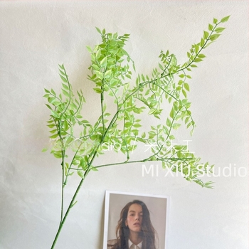 Plantă artificială în stil Monet Garden și Mori landscape, din plastic, cu adeziv moale, pentru nunți, spații în aer liber, recuzită pentru fotografie și decor interior