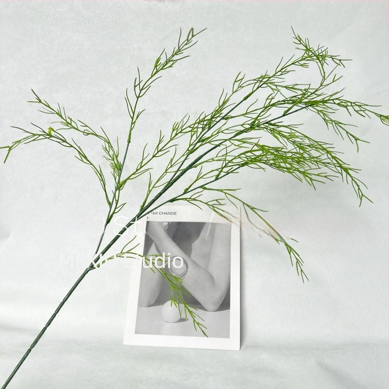 Plantă artificială în stil Monet Garden și Mori landscape, din plastic, cu adeziv moale, pentru nunți, spații în aer liber, recuzită pentru fotografie și decor interior