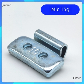 Set de echilibrare a pneurilor auto cu dimensiuni mixte ale găurilor, aliaj de aluminiu și cârlige pentru jante din oțel