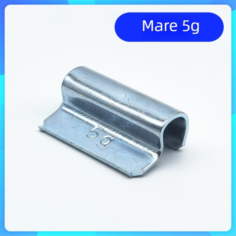 Set de echilibrare a pneurilor auto cu dimensiuni mixte ale găurilor, aliaj de aluminiu și cârlige pentru jante din oțel