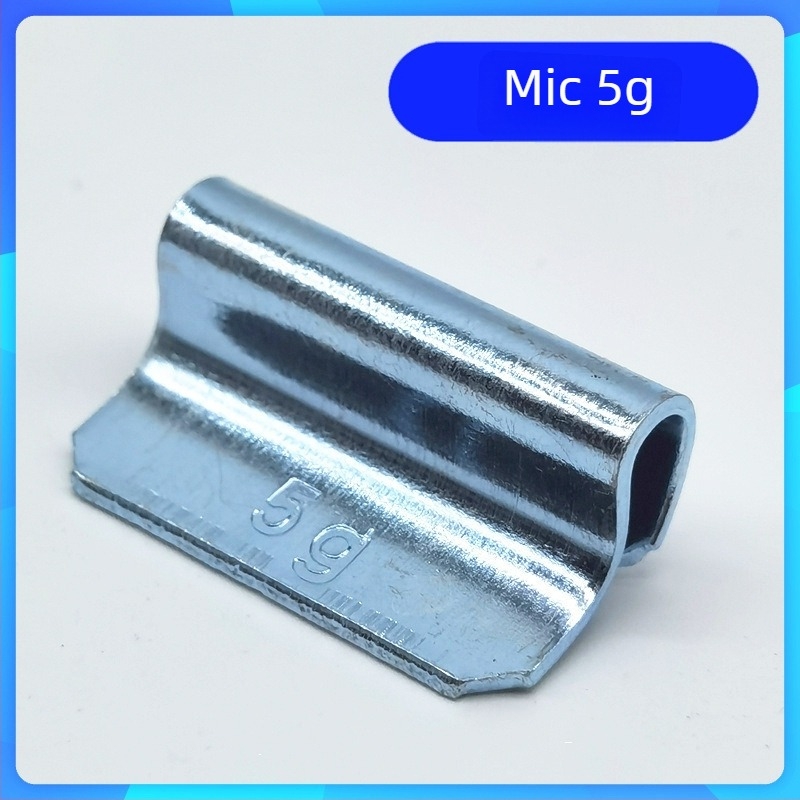 Set de echilibrare a pneurilor auto cu dimensiuni mixte ale găurilor, aliaj de aluminiu și cârlige pentru jante din oțel