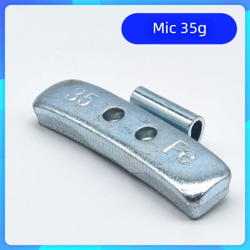 Set de echilibrare a pneurilor auto cu dimensiuni mixte ale găurilor, aliaj de aluminiu și cârlige pentru jante din oțel