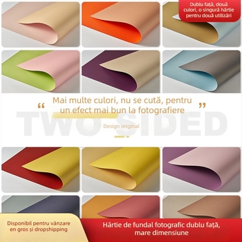 Hârtie de fundal bidirecțională pentru fotografie, recuzită fotografică, bază din carton, natură statică