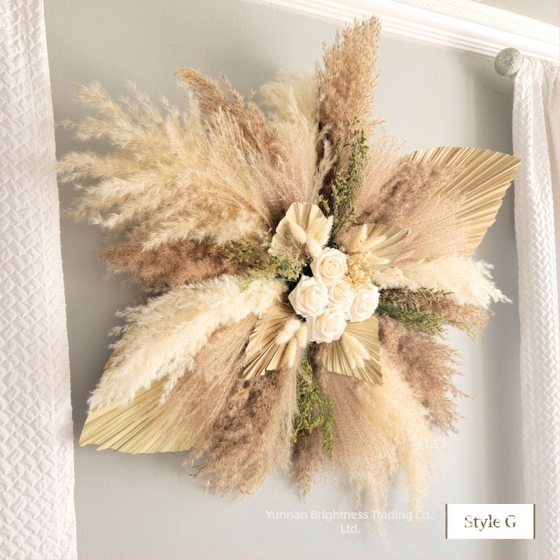 Prop fotografic cu flori uscate în stil INS, brand Brightness, varietate 3332590, material: flori uscate, proces: Alt, utilizare: nuntă/exterior/props fotografie