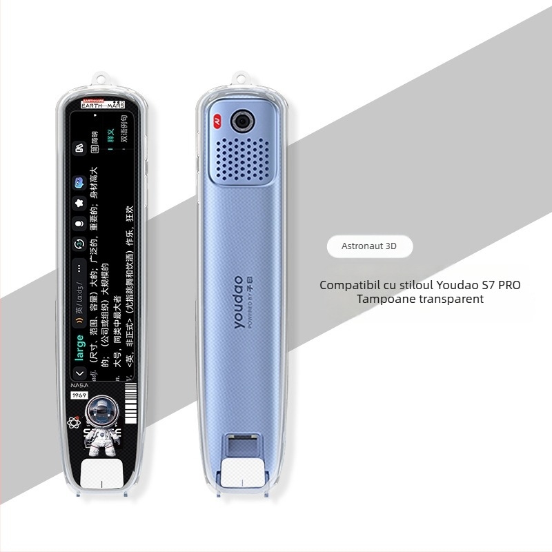 Xuanyue Capac transparent din TPU pentru pix Youdao S7 Pro – pix traducător inteligent, antiuzură, personalizabil